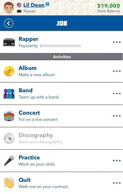 How to become a rapper in Bitlife